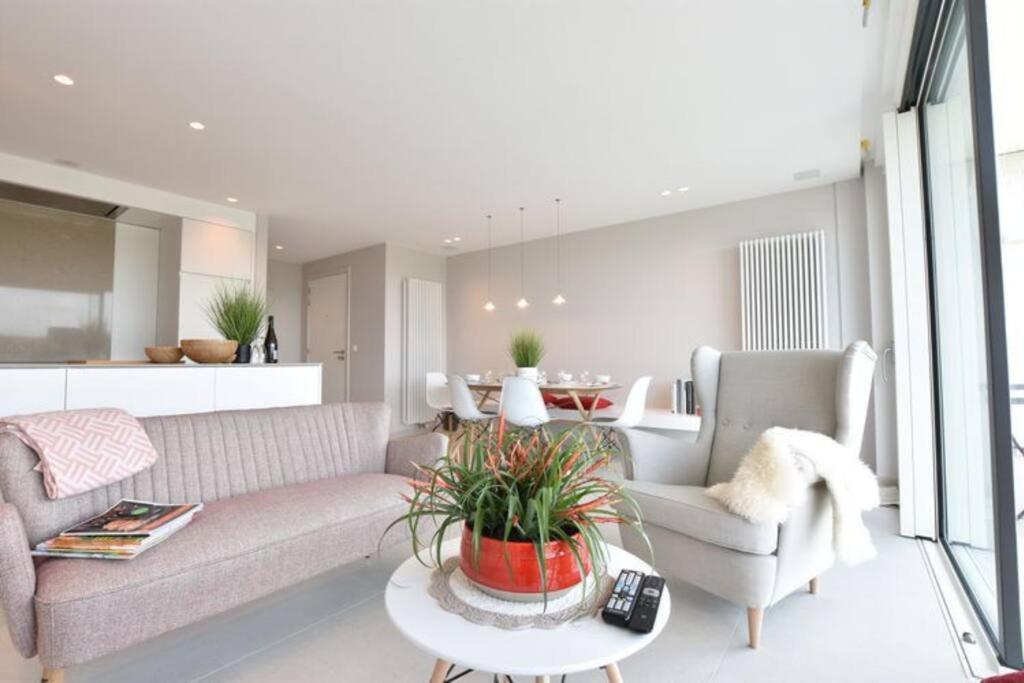 Luxe Apt In Centrum Bredene Overlooking The Dunes 外观 照片