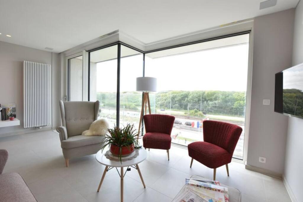 Luxe Apt In Centrum Bredene Overlooking The Dunes 外观 照片